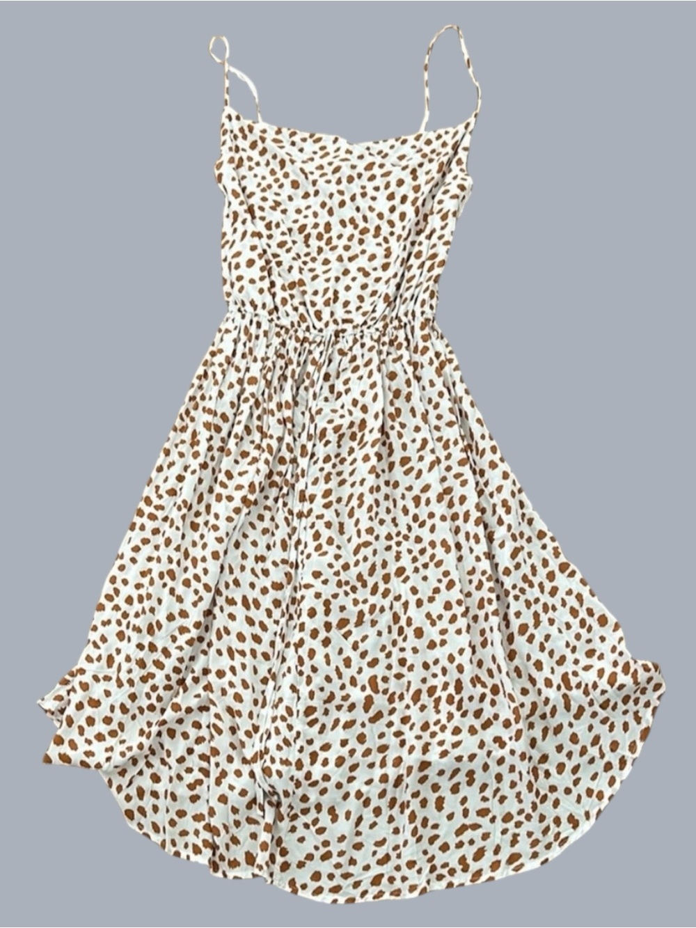 Dotted Summer Strappy dress - Size M - Picture 3 of 4
